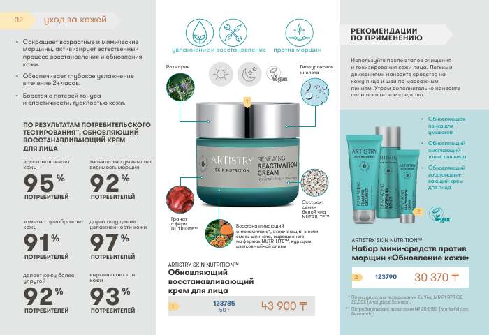 ARTISTRY™ — страница каталога 32