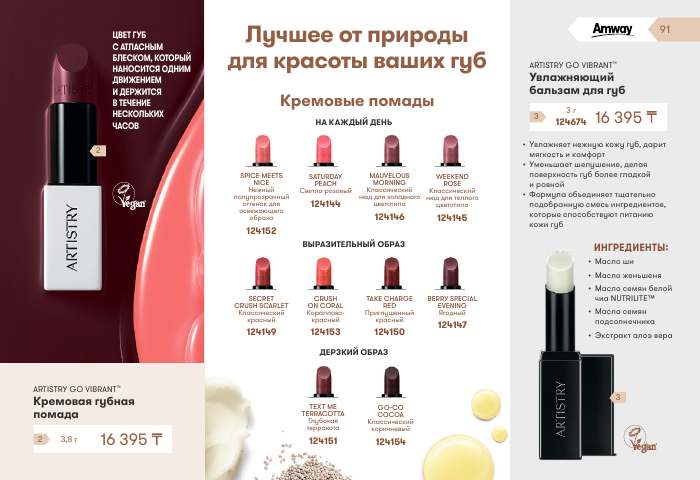 ARTISTRY™ — страница каталога 91